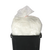 Multipurpose 8 Gallon White Flat Trash Garbage Bag Rubbish Bin Plastic Disposable Garbage Bag with Ties