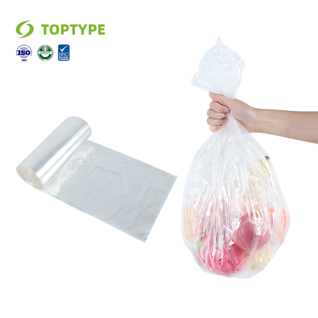 Roll Clear Plastic Bags Transparent