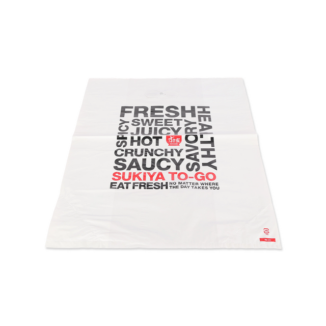 Waterproof Plastic Shopping Bags With Logo