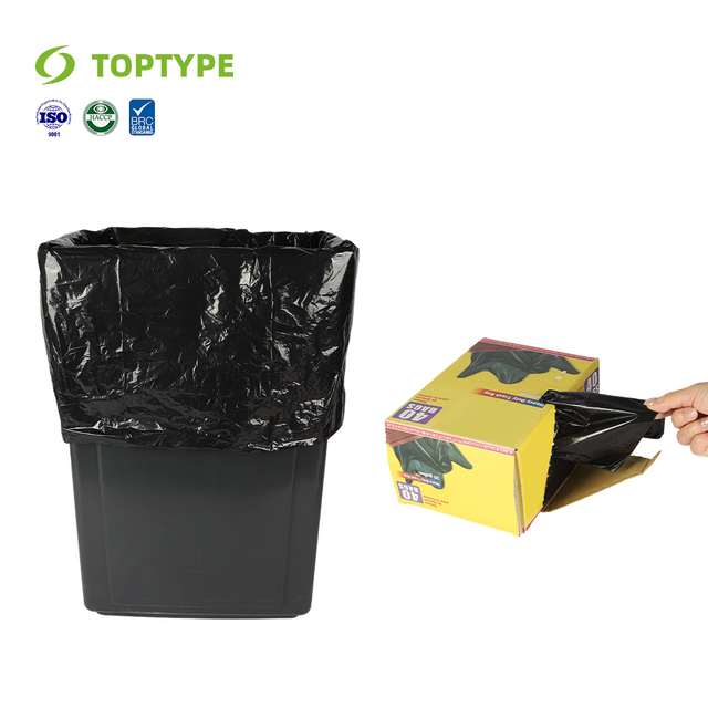 Black Heavy Duty 30 Gallon PE Refuse Bags