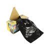 55 Gallon Black Color Flat Garbage Trash Bags