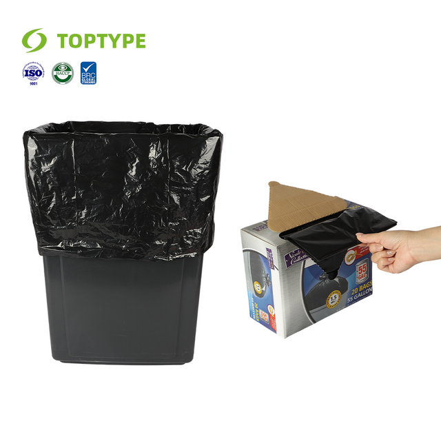 55 Gallon PE Black Refuse Rubbish Bags