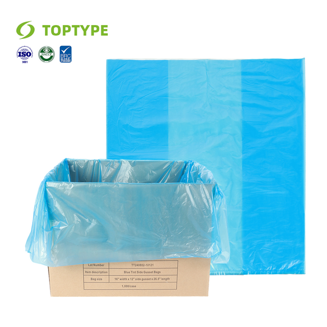 China Factory Plastic Storage Bag Food Grade Box Liners Waterproof Plastic Carton Liner Food Package