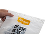 Flat Shopping Bag with Hanging Hole for Booklet Inserts