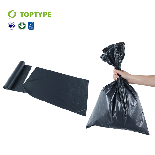 China Factory Custom Indoor Strong Durable Disposable Trash Bag Strong Garbage Bags Good Quality for Home