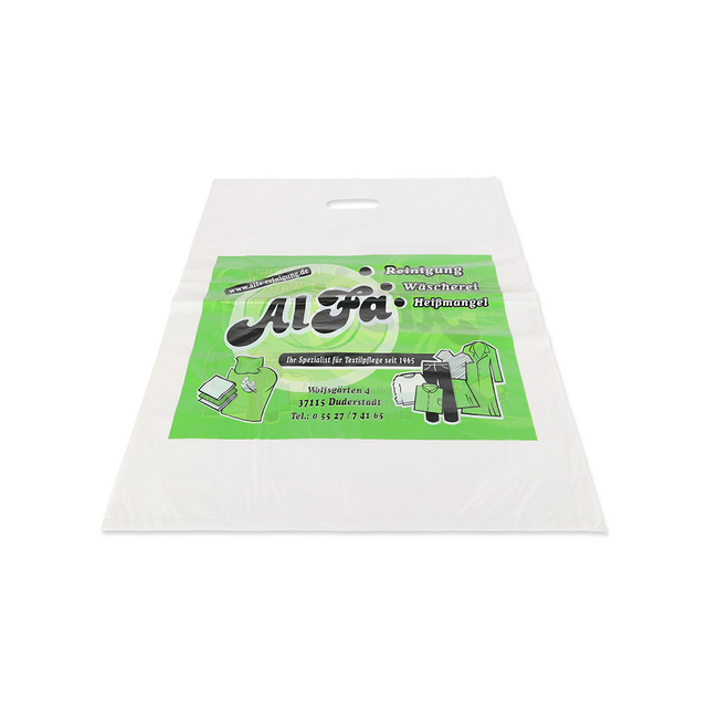 Logo Branded Plastic Shopping Bags