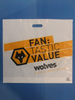 Glue patch handle shopping bag