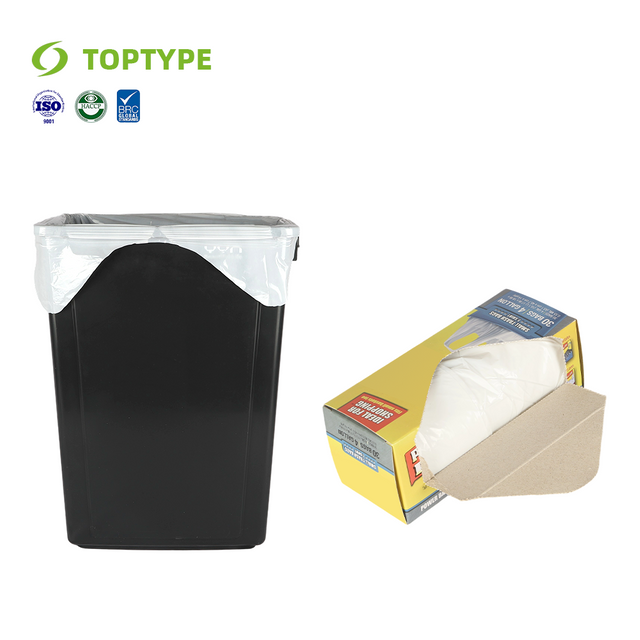 4 Gallon White Thick Vest Garbage Strong Trash Bags