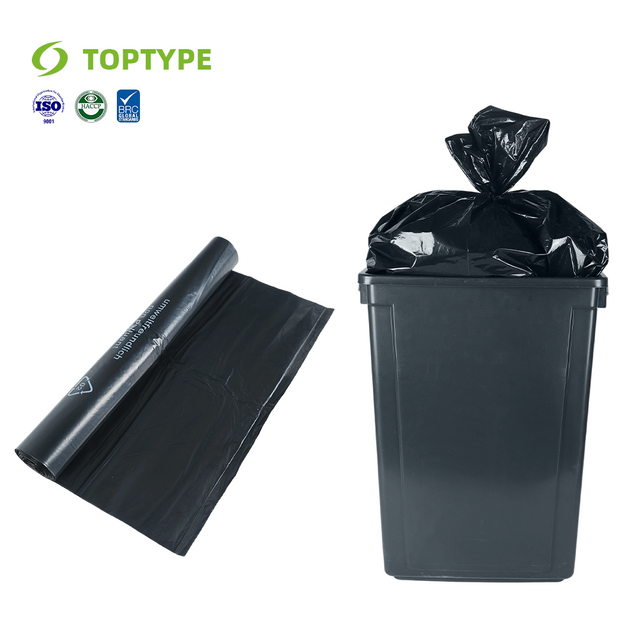 Hot Sale Durable Vest Handle Household Trash Bags Wholesale Garbage China Plastic Trash Bags